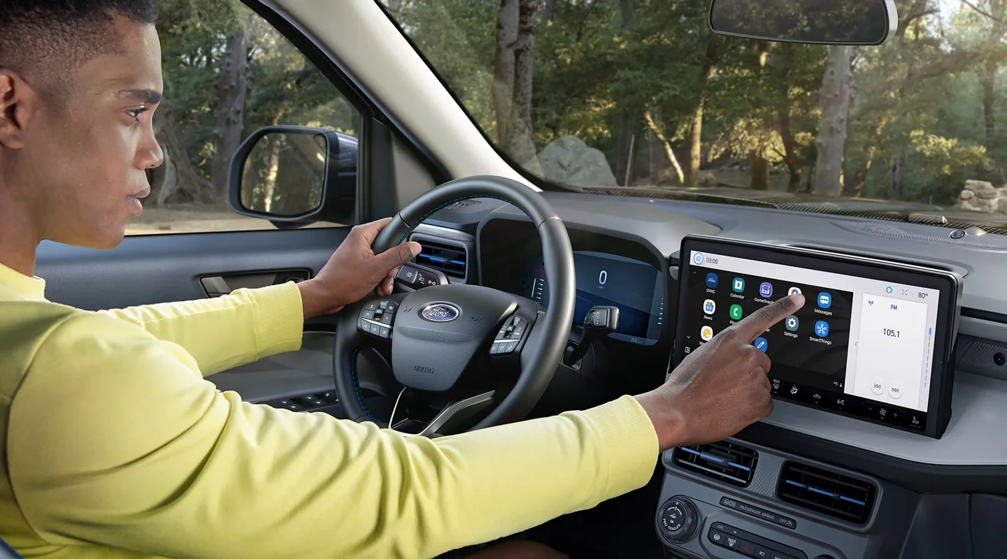 2025 Ford Maverick - Technology 2025 Maverick touchscreen
