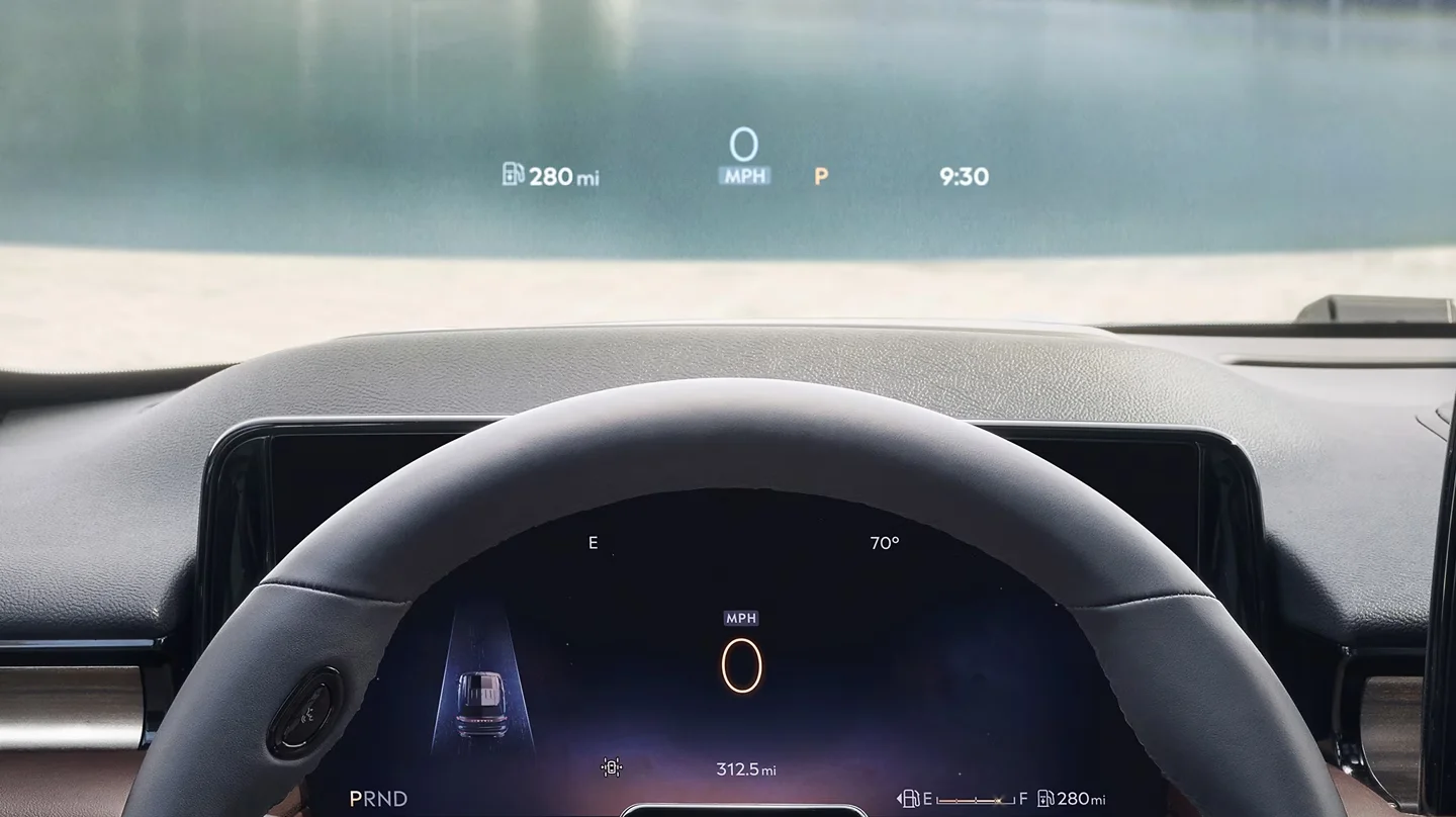 2025 Lincoln Aviator - Technology 2025 Aviator heads up display