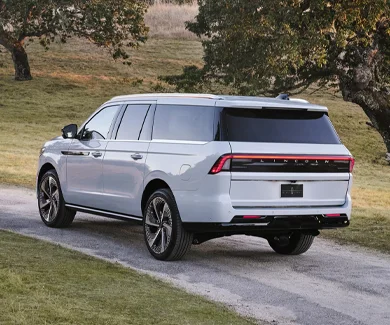 2025 Navigator driving down road