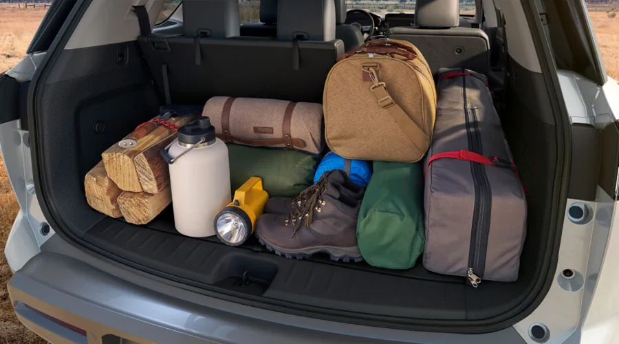 Cargo space of the 2025 Nissan Pathfinder