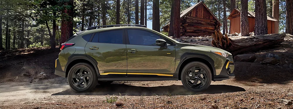 2025 Subaru Crosstrek - Capability Crosstrek parked in the woods