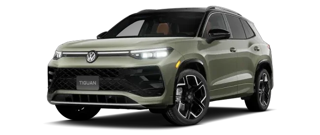 2025 VW Tiguan SEL R-Line Cutout