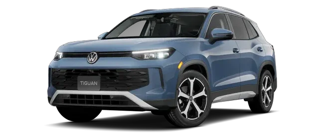 2025 VW Tiguan SE Cutout