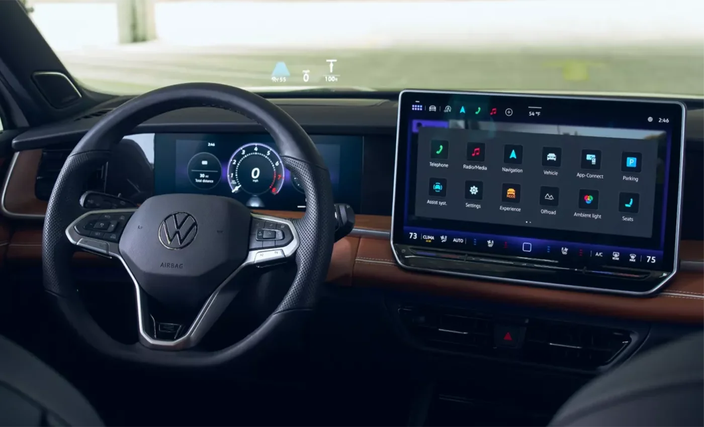 2025 Tiguan Display Screen